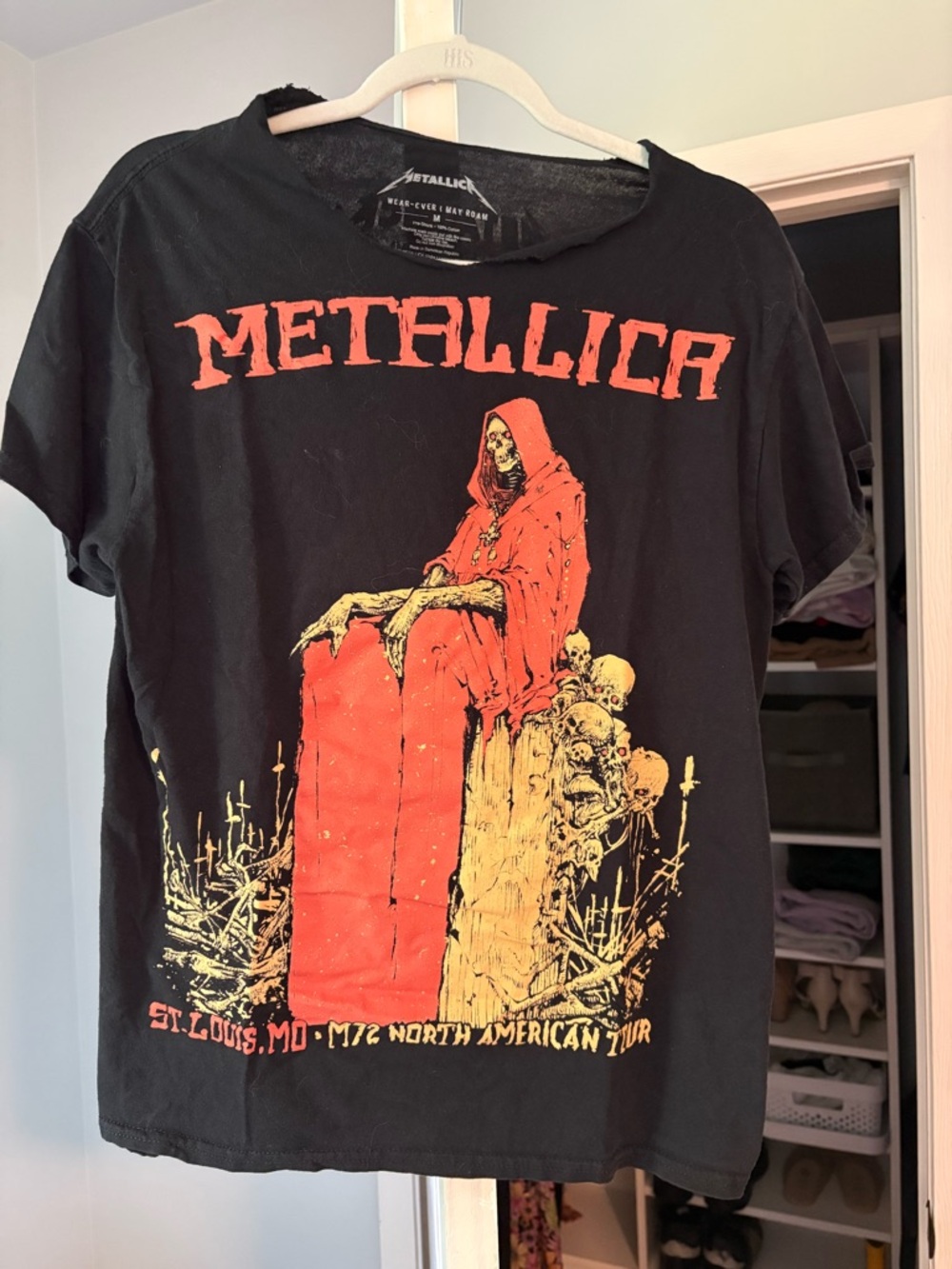 2023 Metallica M72 North America Tour St. Louis Concert Tee